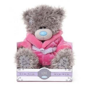 [LFJ2M4O7_55]드레싱 가운 플러시 선물 곰인형 베어22cm
