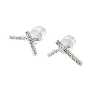 ONM 엑스 백금 귀걸이 JT39