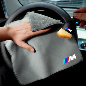 자동차 청소 소프트 브러시 도구 먼지 제거제 스웨이드 워시 타올 BMW X6 X2 X3 X4 X5 X7 E46 E39 E90 E36