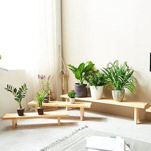 [셀러허브 1][HY75H900_55]원목 화분다이 화분 정리대