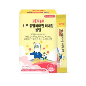 키즈텐 어린이 종합비타민 볼탭 30포, 1개 