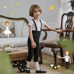 남아멜빵칠부감성발레복셋트 /남아동발레복 /멜빵바지