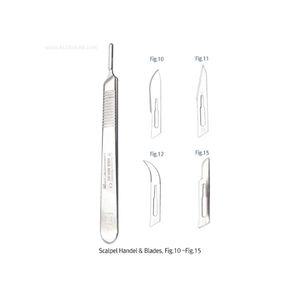 HAMMACHER 외과용 메스 블레이드 (무균 칼날7 L135mm 100개/PACK HA.HSB709.20)