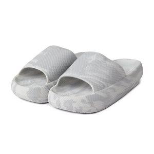 32디그리-카키-L(260~270mm) -그레이 XL(275~285mm) 쿠션슬리퍼 족저근막염 발편한 사무실 푹신한