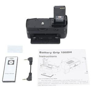 Pro IR 리모컨 100D 수직 배터리 그립 호환 캐논 EOS 레벨 SL1 SLR 디지털 카메라를 위한 DSTE 교체 LP-E12