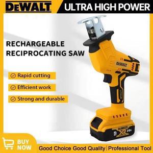Dewalt 2800RPM 무선 왕복 톱 20V 브러시리스 전기 톱 다기능 금속 목재 파이프 절단 톱 전동 공구