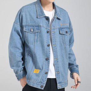 고품질 색상 예쁜 청재킷 대학생 새학기 패션 청자켓 봄잠바 남자가을점퍼 남자봄점퍼 남자봄옷 (WFI3XFO)