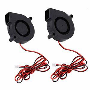 ACEIRMC 2pcs 5015 3D 프린터 브러시리스 송풍기 냉각 팬, RepRap i3 CR-10 및 기타 소형 가전 시리즈 수리