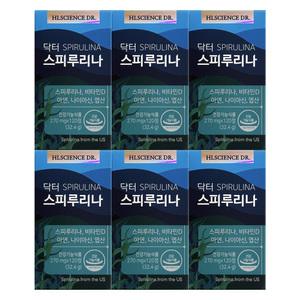 에이치엘사이언스 닥터 스피루리나 270mg x 120정 6개 / 써클