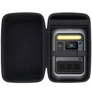 Anker SOLIX C300 휴대용 발전소 실외 288Wh LiFePO4 배터리 300W 태양광 발전기와 호환되는 co2CREA 하드 트래블 케이스