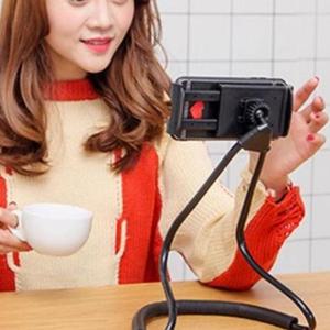 목걸이거치대휴대폰 만점 걸이형 셀카봉 목걸이핸드폰