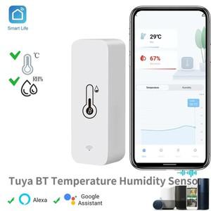 투야 스마트봇Tuya BT 스마트 온도 습도 센서 실내 습도계 블루투스 호환 앱 리모컨 알렉사 구글 홈과 작동