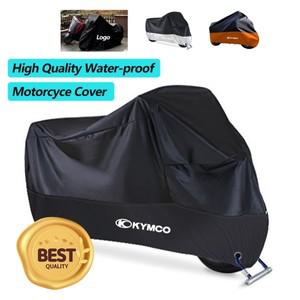 100% 호환 Kymco Ak550 Xciting 250 400 S 민첩성 다운타운 방수 오토바이 커버 야외 레인 액세서리 악세사