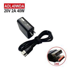 레노보 요가용 태블릿 PC 충전기 US 플러그 20V 2A 40W 1370 3-1170 900S AC 어댑터 케이블