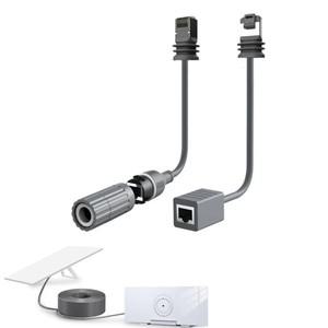 Starlink Satellite Gen3 V3 이더넷 확장 어댑터 SPX-RJ45 접시 라우터 3 직사각형 위성 변환기 케이블