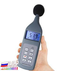 전문 다기능 디지털 사운드 레벨 미터 30 에서 db 데시벨 범위 (RS-232C 소프트웨어 포함) + lp leq lmax