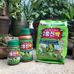 대유 총진싹 식물 살충제 관리제 토양 뿌리파리약