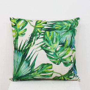 [샤이닝홈]러프 소파 쿠션(솜포함) 45x45 그린포레스트 C