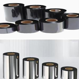 방수 검정색 세탁 가능 카본 리본 35mm*300M 라벨 의류 인쇄