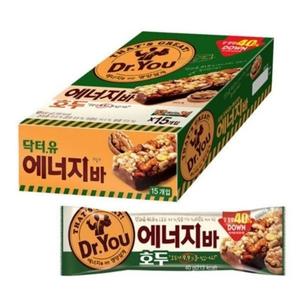 닥터유 에너지바 호두 40g x 15ea