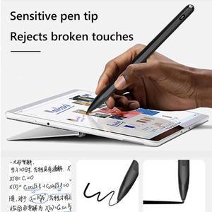 액티브 용량성 스타일러스 마그네틱 펜 4096 Microsoft Surface Pro 9/8/7/6/5용 압력 감지 유형-C 충전식