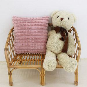 [샤이닝홈]러프 소파 쿠션(솜포함) 45x45 코튼푸딩 B