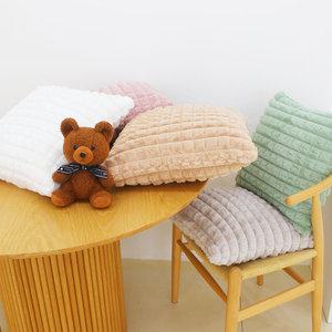 [샤이닝홈]러프 소파 쿠션커버 45x45 코튼푸딩