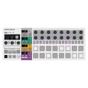 Arturia BeatStep Pro 컨트롤러 및 시퀀서 - 애프터터치, 속도 감지, 2개의 독립 멜로디 시퀀서, 드럼 16개의 패드, MIDI/CV/게이트 I/O 음악 제작 소프트웨어 포함