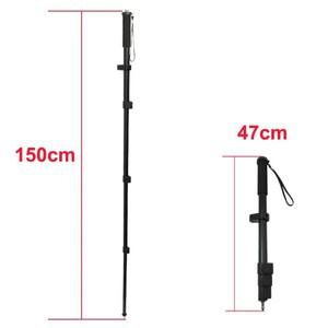 47 ~ 150cm 텔레스코픽 센터링 폴 휴대용 RTK GPS 측량 막대 알루미늄 합금 경량 1PCS