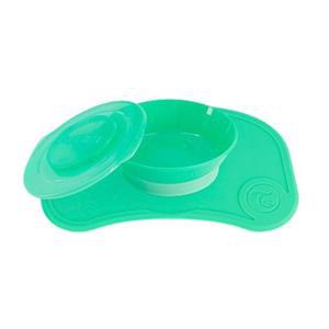 트위스트쉐이크 이유식 흡착 식판 미니 볼 SET 그린