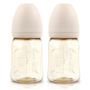 하이비 아기 젖병 170ml 트윈팩 젖꼭지 M 목화 샌드