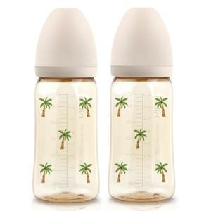 하이비 아기 젖병 270ml 트윈팩 노꼭지 야자수 샌드