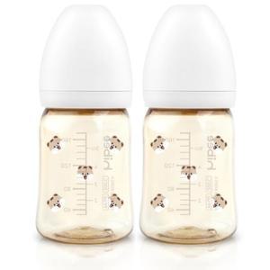 하이비 아기 젖병 170ml 다람이 화이트 2개 젖꼭지 S