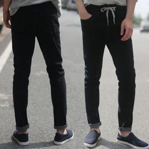 남자 밴딩 데일리웨어 청바지 일자바지 LED-8873 (42El4)