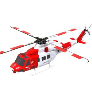 드론용품 GOOSKY E2 RC 헬리콥터 135 UH-1Y 스케일 2.4G 6CH 듀얼 브러시리스 다이렉트 드라이브 모터 BNF