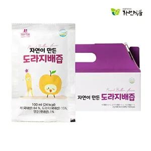 [자연식품]자연이 만든 도라지배즙 파우치 100ml x 60팩