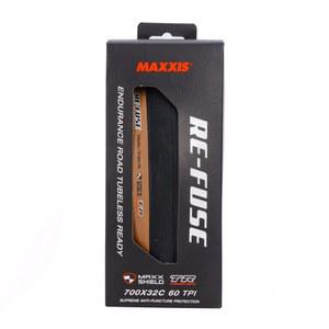 통타이어 MAXXIS RE FUSE 튜브리스 접이식 도로 자전거 타이어 자갈 650x 47B 700x3 2/40C