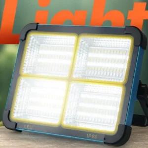 야간 태양광 LED 랜턴 캠핑 낚시 조명 작업등 대형 (WFJ1OAK)
