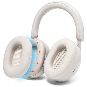 WC 스웨트Z XM5 - Wicked Cushions의 소니 호환 WH1000XM5 특허 이어패드 스웨트 커버 | 풀 360 보호 땀 방지 및 쉽게 세탁 가능 실버