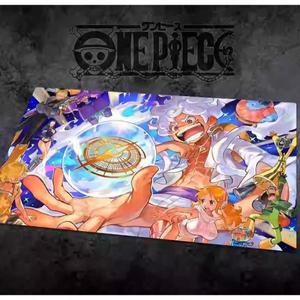 350X60Mm 인기 만화 원피스 나미 루피 보드 게임 카드 배틀 테이블 매트 Ptcg Opcg 게임 배틀 매트 테이블