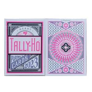 Tally-Ho 하트 서클 백 플레잉 카드 데크 카드 게임 마술 트릭