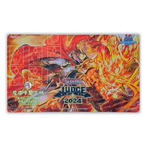 600X350X2Mm DIY 유희왕! Infernoble Knight Emperor Charles 카드 배틀 매트 싱글 플레이어 보드 게임 카