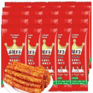 마라왕자 라티아오 쫀드기 중국 간식 식품 안주 스틱형 매운맛 소포장