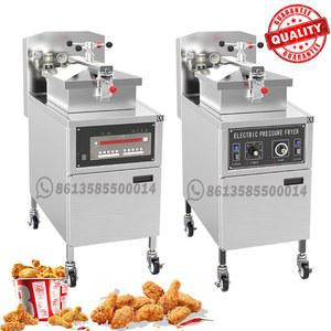 레스토랑 주방 장비 디지털 패널 프라이드 치킨 요리 기계 KFC 프라이팬 압력 프라이