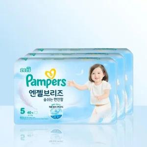 [팸퍼스] 팸퍼스 엔젤브리즈 썸머팬티 5단계 120매 / iuy