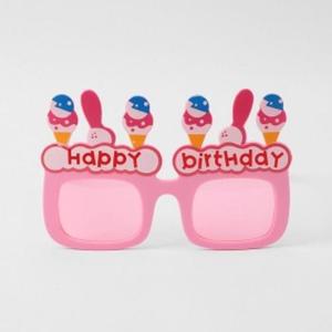 생일 파티안유행경 / 생일축하 아이스크림안경