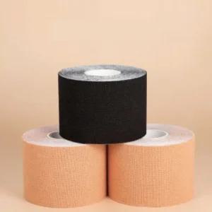 탄력 브라 밴드 가슴 테이핑 테이프 롤 5M 가슴패드