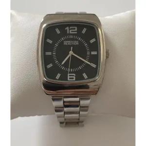 Kenneth Cole 남성 36mm 실버 Tone 블랙 스테인레스 [세금포함] [정품] 시계 20885 New 배터리 손목시계 패