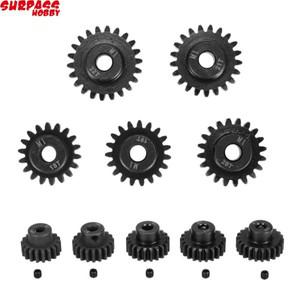 SURPASSHOBBY 5Pcs M1 5mm 11T-13T/14T-16T/17T-19T/20T-22T 1/8 RC 버기 자동차 몬스터 트럭 용 피니언 모
