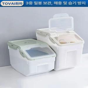 쌀 보관용기 보관통 5kg 5kg 잡곡 곡물